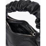 Shelvt Small black handbag with crinkle handle | shoptok.hr