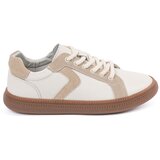 Sergio Leone White and beige women's leather sneakers | shoptok.hr