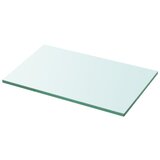 vidaXL Polica Prosojno Steklo 30x15 cm, (20765089) Cene