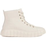 GOODIN Women's high sneakers light beige on a platform | shoptok.hr