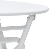  Stol za vrt Bijelo 50 x 50 x 72 cm Metal | shoptok.hr