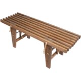 Ecofurn EcoBench 120 - bor, naoljena - rjavo naoljena | Shoptok.si