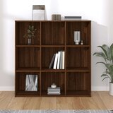 Ormarić za knjige boja smeđeg hrasta 98 x 30 x 98 cm | shoptok.hr