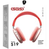  BLUETOOTH SLUSALICE SGS-S19 CRVENE | Eponuda.ba