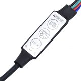  Okvir za krevet s LED svjetlima siva boja hrasta 100 x 200 cm | shoptok.hr