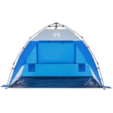 vidaXL Šator za plažu za 2 osobe vodootporni azurnoplavi | shoptok.hr