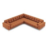 Cosmopolitan Design Opečnato oranžna kotna sedežna garnitura (s kotom po izbiri) Bali – | Shoptok.si