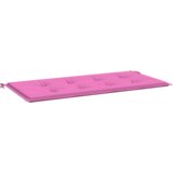 vidaXL Vrtna blazina Roza 120x50x4 cm Oxford tkanina Cene