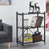 Smania MaxRack™ mobilni metalni sklopivi stalak za pohranu - 3 razine | shoptok.hr