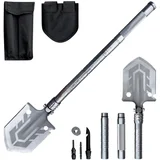 ZLOŽLJIVA LOPATA SURVIVAL SAPER 10 V 1 Z NOŽEM SURVIVAL, (21833701)