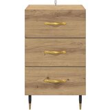  Nočna omarica Umetni hrast 40 x 40 x 66 cm Konstruiran les, (5000107227) | Shoptok.si