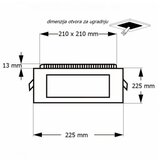  led panel u/z KNS1-18W 3000/4000/6000K | ePonuda.com