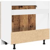 vidaXL Donji ormarić za sudoper staro drvo 80x46x81,5 cm | shoptok.hr