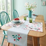 Catherine Lansfield Pamučni nadstolnjak 32x220 cm Strawberry Garden – | shoptok.hr