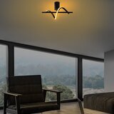 Opviq lights Crna LED stropna svjetiljka ø 7 cm Likma – | shoptok.hr