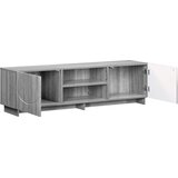  TV stalak 140 x 34,5 x 40 cm Siva Sonoma Konstruirano drvo | shoptok.hr