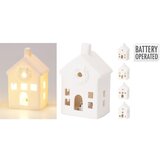 Dekoracija KUĆA 10CM BIJELA SORTO | Eponuda.ba