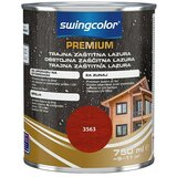 SWINGCOLOR Premium Lazura za drvo s dugotrajnom zaštitom (Crvena, 750 ml) | shoptok.hr