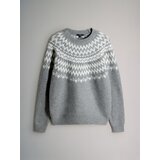 The Set Pulover 'Fairilse' boja pijeska / siva | shoptok.hr