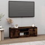 vidaXL TV ormarić s vratima boja dimljenog hrasta 102x30x36 cm Cijene