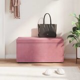  Stolica Ružičasta 81 x 41 x 40 cm Svileni i Fino Radeći Drvo | Eponuda.com