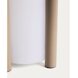 Kave Home LED prenosljiva zunanja svetilka na USB ø 14 cm Leros – | Shoptok.si