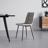 Bessagi Home stol ria, siva, žamet | Shoptok.si
