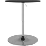  Barski stol crni 60x60x90cm konstruirano drvo i kromirani čelik | Eponuda.ba