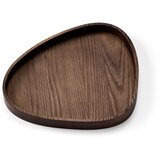 LIND DNA Rjava dekorativna lesena škatla za shranjevanje 26x23x3 cm Curve L – | Shoptok.si