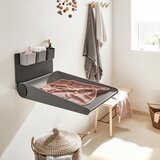 Leander® stenska previjalna miza wally™ dusty grey | Shoptok.si