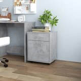 vidaXL Ormarić s kotačima siva boja betona 45 x 38 x 54 cm od iverice Cijene