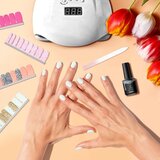 NOBEA Accessories Naljepnice za nokte Red & pink | shoptok.hr