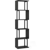 Costway Geometrijska 6-stopenjska knjižna omara Knjižna omara za dnevno sobo, (5000219781) | Shoptok.si