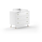 Vipack Bela otroška komoda s previjalnim pultom 100x100x74 cm Billy – | Shoptok.si