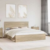  Konstrukcija postelje Sonoma 180 x 200 cm Masivno borovo les, (5000103902) | Shoptok.si