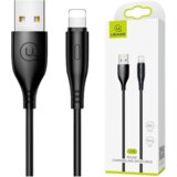 Usams KABEL U18 ZA LIGHTNING 2A FAST CHARGE 1M ZA IPHONE ČRN, (21980416) | Shoptok.si