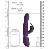 VIVE vibrator rabbit niva purple | Shoptok.si