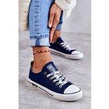 Big Star Women's Material Sneakers KK274103 Navy Blue cene