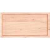Stolna ploča 100 x 50 x 4 cm od netretirane masivne hrastovine | shoptok.hr