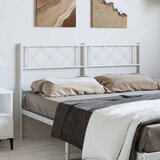  Metalno zamjensko uzglavlje bijelo 150 cm | shoptok.hr