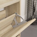  Šarka za okretni ormar 12 pcs Srebrno 235 x 155 x 30 mm Željezo | shoptok.hr