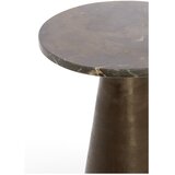 Light & Living Okrugao pomoćni stol s mramornom pločom ø 29 cm Ynez – | shoptok.hr
