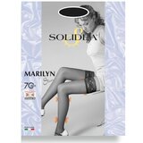 Solidea marilyn 30 car.camel 3,prozirne čarape bez podvezica od 30 den Cene