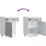 vidaXL Kuhinjska osnovna omarica Lucca siva sonoma inženirski les | Shoptok.si