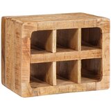  Stalak za vino Smeđa 44 x 30 x 35 cm Čvrsto drvo manga | shoptok.hr