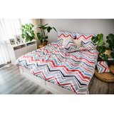 JAHU collections Modra/siva enojna 3-delna posteljnina iz bombažnega satena 140x200 cm Marina – | Shoptok.si