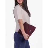 Vuch Crossbody torba Byrsa Intrecciato Wine Red, 20 x 24 cm Slike