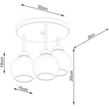  Lestenec ALINO 3 črn, (21348258) | Shoptok.si