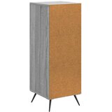  Strani šal Siva Sonoma 33 x 34,5 x 90 cm Inženirski les, (5000217730) | Shoptok.si