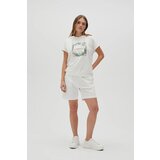 Marisse Women's Sweatshirt L-Bl-4604 Off White | Shoptok.si